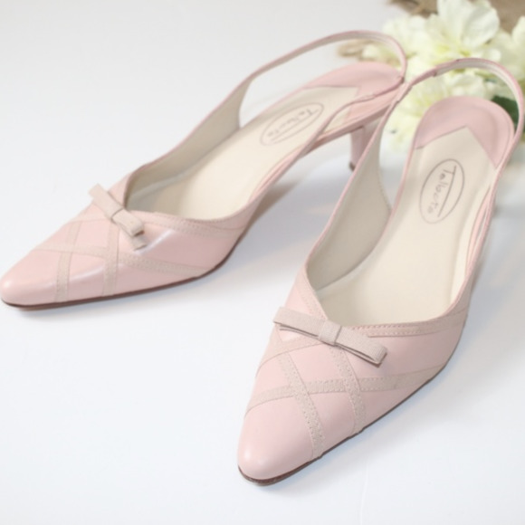 Baby Pink Kitten Heels